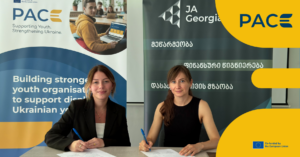 Supporting Ukrainian Youth in Georgia: A Powerful New Partnership Between JA Georgia and Unite Together